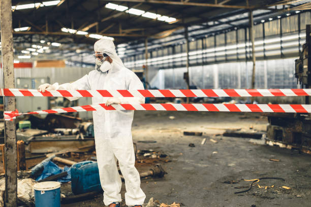 Professional Infectious Disease Decontamination technician working in Berlin, NJ